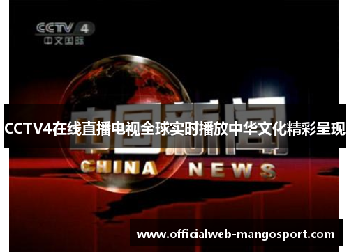 CCTV4在线直播电视全球实时播放中华文化精彩呈现